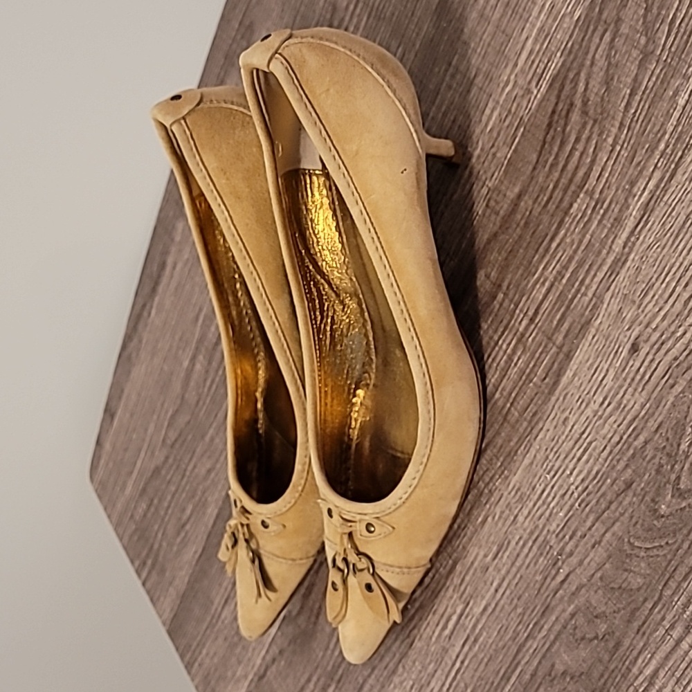 J Crew leather kitten heels - Picture 2 of 5